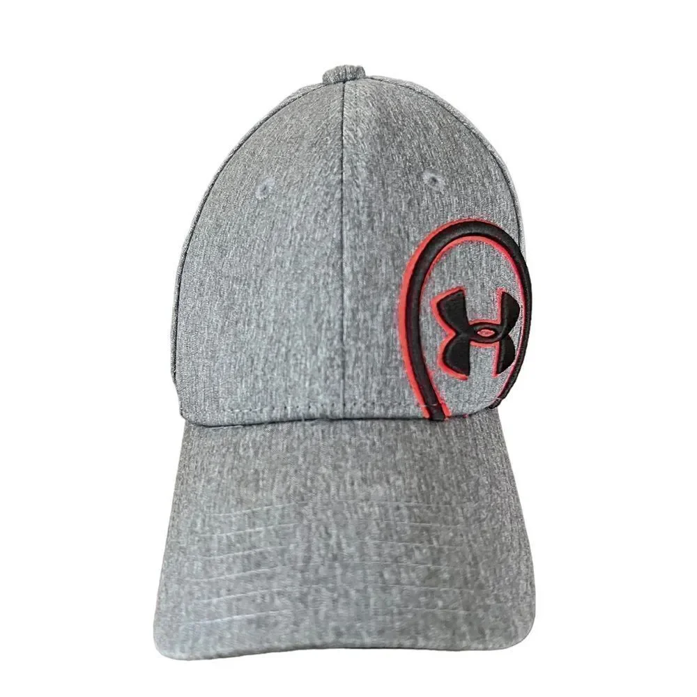 Under Armour youth grey, red and black hat size small/medium‎